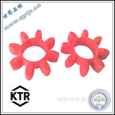 德国联轴器形弹性体KTR-ROTEX-GR24 98shA PUR 红色8角弹性块