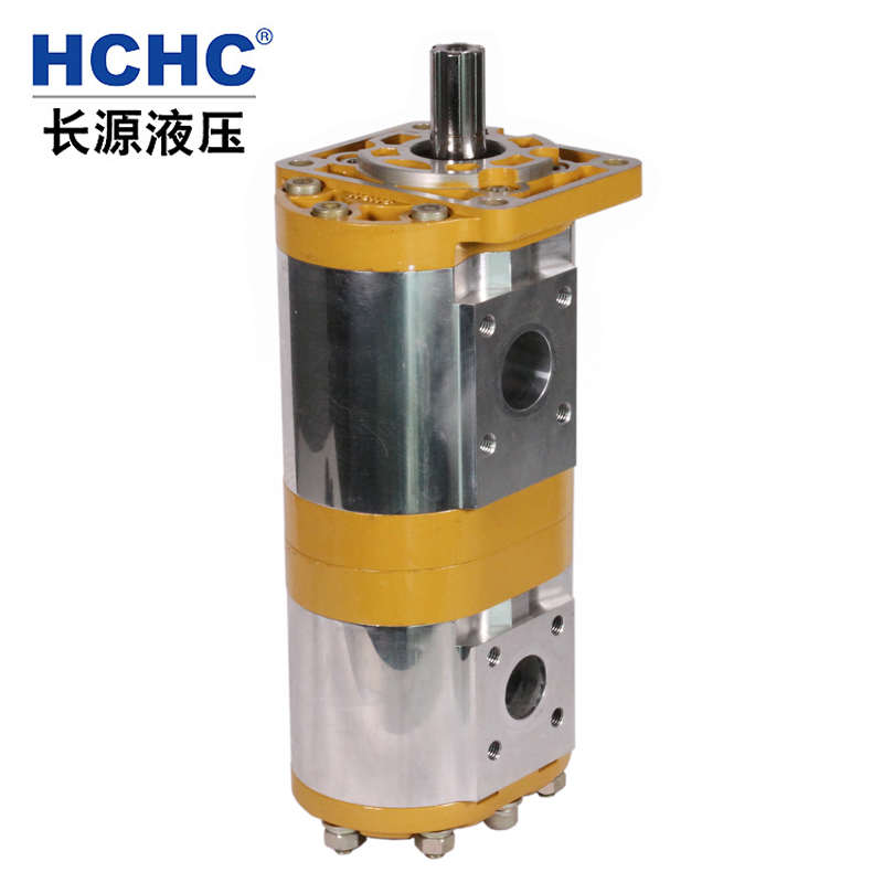 HCHC合肥长源液压齿轮油泵CBNL-F5/F5双联泵环卫车用齿轮泵液压泵