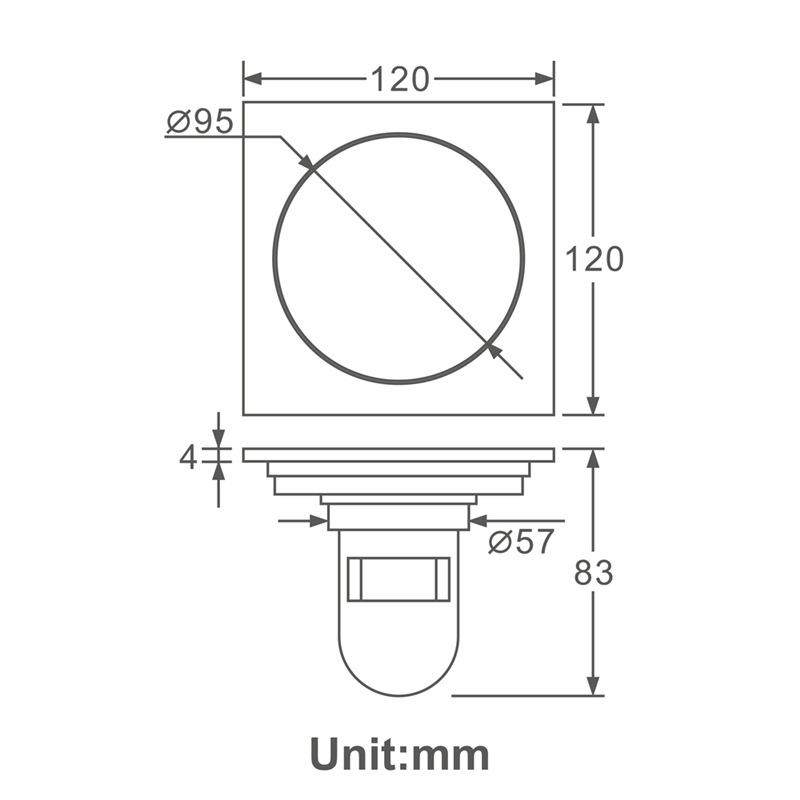 HID水EEP越室铜HIDL124深水防臭地漏防虫防返浴1南2*12地漏工厂