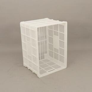 如顺塑料周转筐加厚755蔬菜水果服装 胶筐工业中转筐大号收纳框子