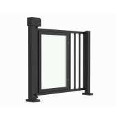 门人脸工厂通道识别人形门禁系统刷卡小区自动销售广告厦电动安