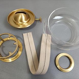 全铜煮茶炉单灯头,潮汕功夫茶炉配件,煤油灯酥油灯灯头厂家直销