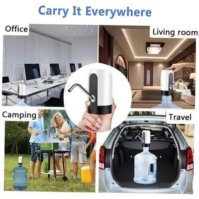 Electric Portable Water Dispenser Pump for 5 Gallon Bottle U