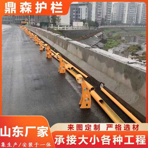 桥梁防撞护栏河道景观Q235桥梁防撞护栏交通道路护栏高架桥梁护栏