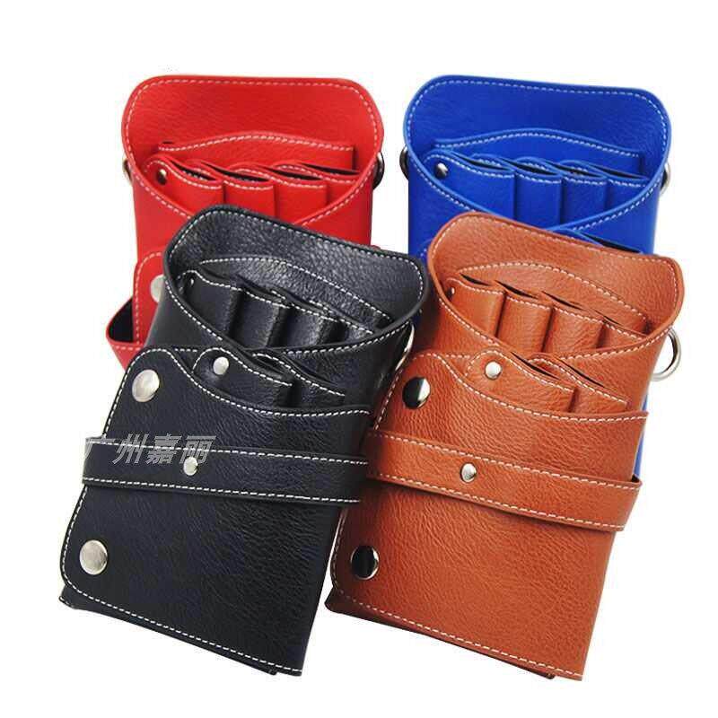 美发剪刀包理髲店专用挎包斜挎腰包时尚潮流发型师发廊剪发工具包