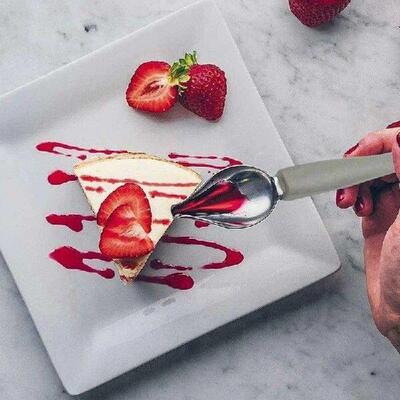 Culinary Precision Drawing Decorating Spoon