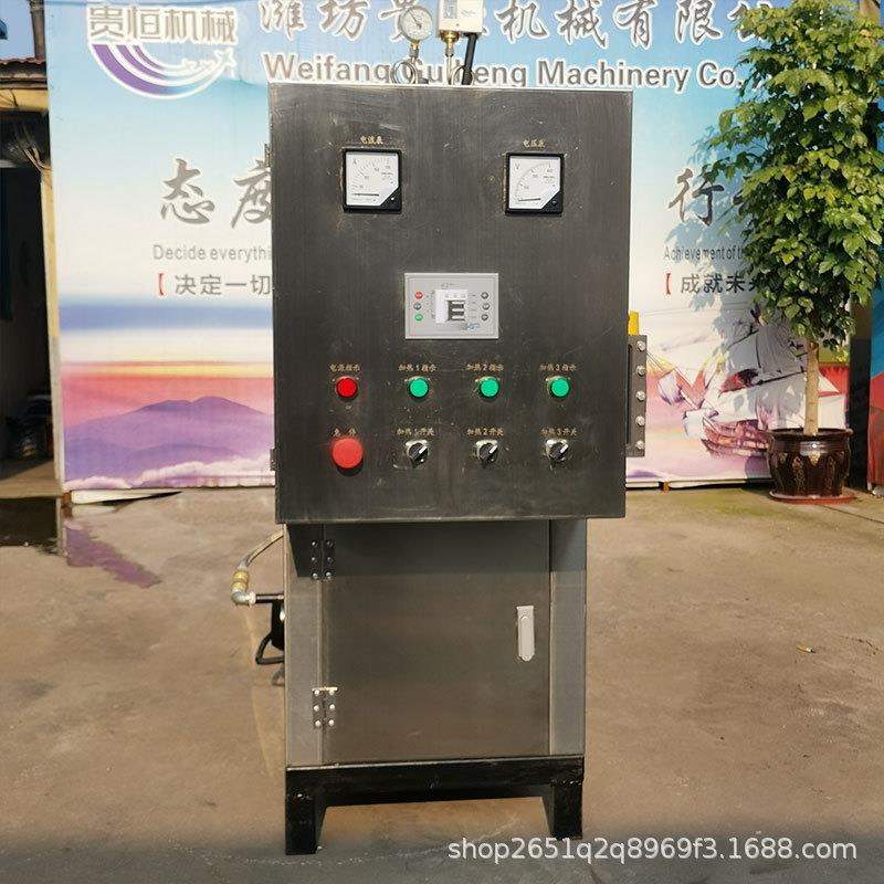 贵食恒堂蒸汽发生蒸器二次96KW加热汽DHR设备卧式颗粒电热能机