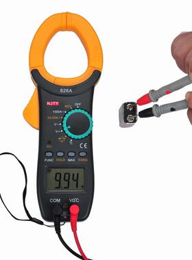 南京天宇数字钳形表多用表钳表三用表TY826A B自动交直流电流表卡