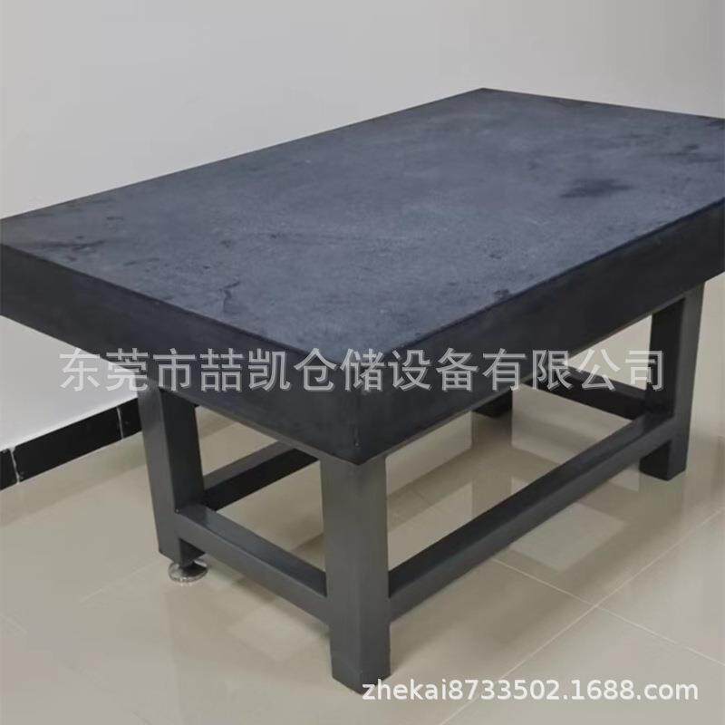 东莞高精度00级大理石检验测量水平台大理石平台平板划线工作台 - 实物图