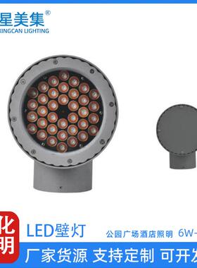 LED室外照树射树灯草坪走廊过道外墙墙体景观灯6W9W18W36W