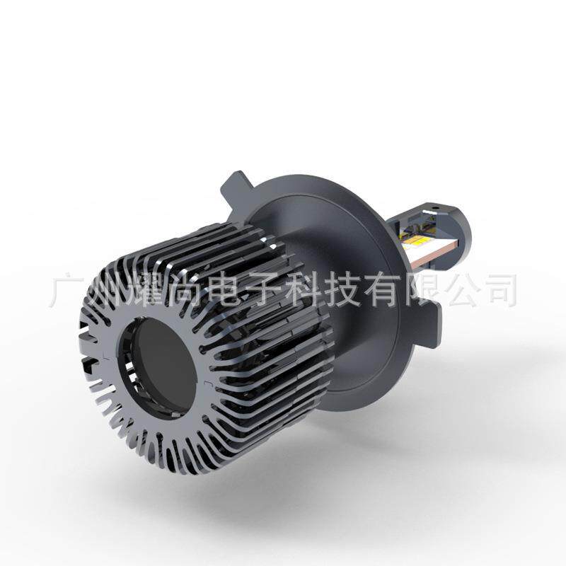 H55X 55W 5500LM 3000K 4300K 6000K LED汽车前大灯三色车灯LEDH4
