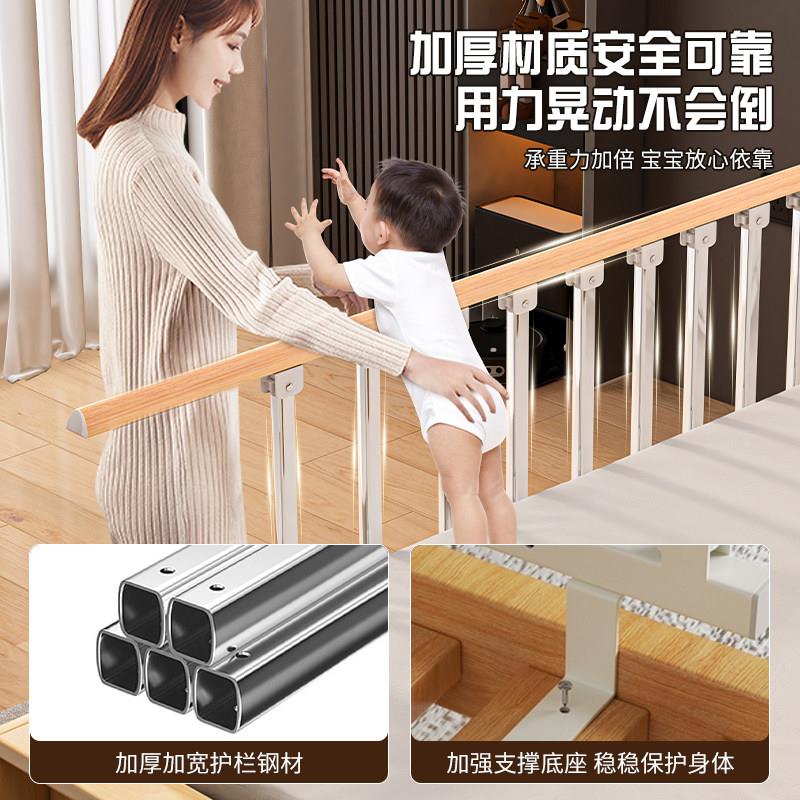 床围栏儿童防摔防护栏宝宝挡板床边防掉床挡婴幼儿床护栏加高一面