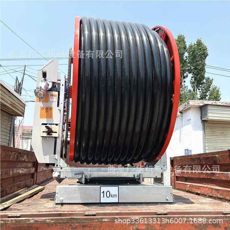 一自走式卷盘喷灌机抽水高压淋 灌机 699肥体水灌溉设备