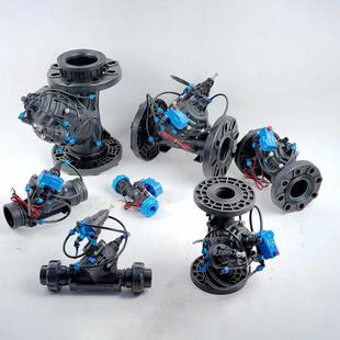 灌电磁阀54227直dn25d32花园n喷泉农业流水电磁阀脉冲水阀全溉自