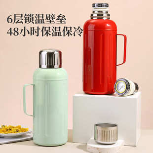 智能显温机械保温壶家用带把手茶水分离焖茶壶礼品水壶 新款