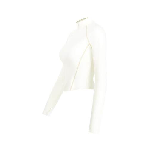 高档ria休A闲瑜伽服装上衣女子秋冬跑步健长身服装普提训练服装拉