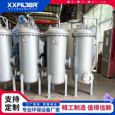 60立方大流量过滤器GHD-2-60进出口DN80316不锈钢材质