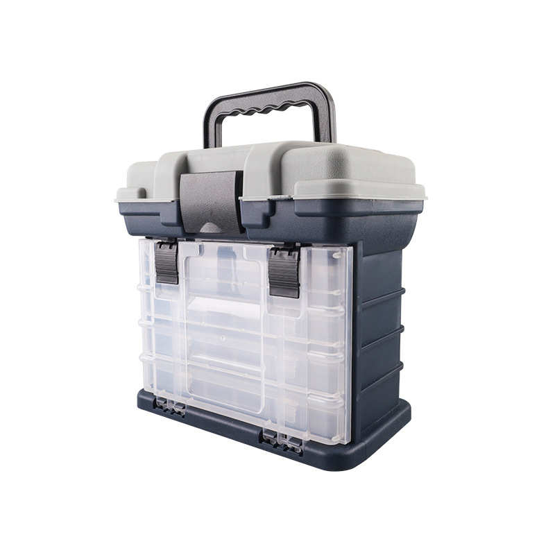 多功能路亚鱼箱工具箱可坐人大容量收纳盒假饵盒便携钓鱼箱配件盒