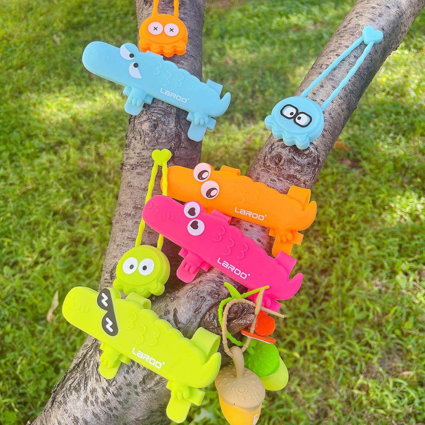 Laroo莱诺 发光吊坠宠物项圈LED夜光灯可充电防走失遛狗灯挂饰