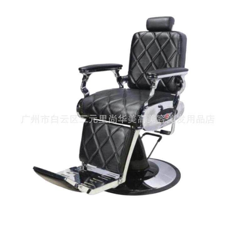 油头大椅可放倒躺下刮脸时尚剪理发椅子发廊BC31油头椅男士美发椅