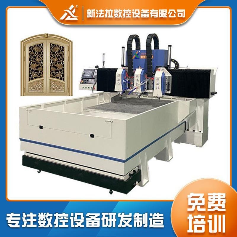 全自动铝单板暮墙雕刻机高速铝门镂空雕刻机铝板铝型材数控机床
