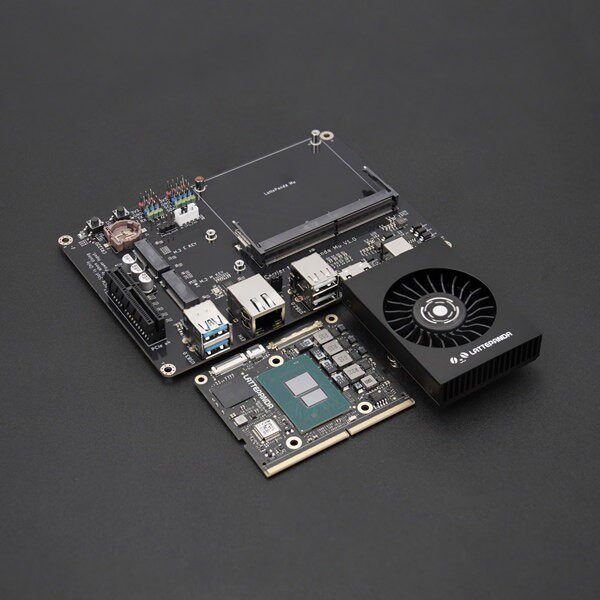 LattePanda Mu 拿铁熊猫微型x86计算模块评估套件 N100处理器