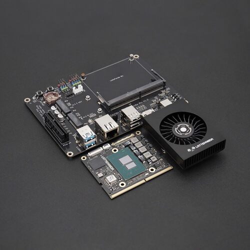 LattePanda Mu 拿铁熊猫微型x86计算模块评估套件 N100处理器