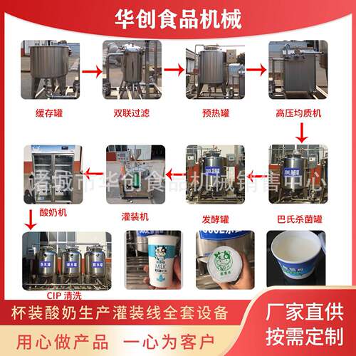酸奶生产设备巴氏杀菌罐酸奶发酵罐酸马奶生产设备酸羊奶