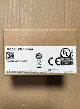 EMC-R6AA 现货台达继电器输出扩充卡，6 点常开输出接点，250V AC