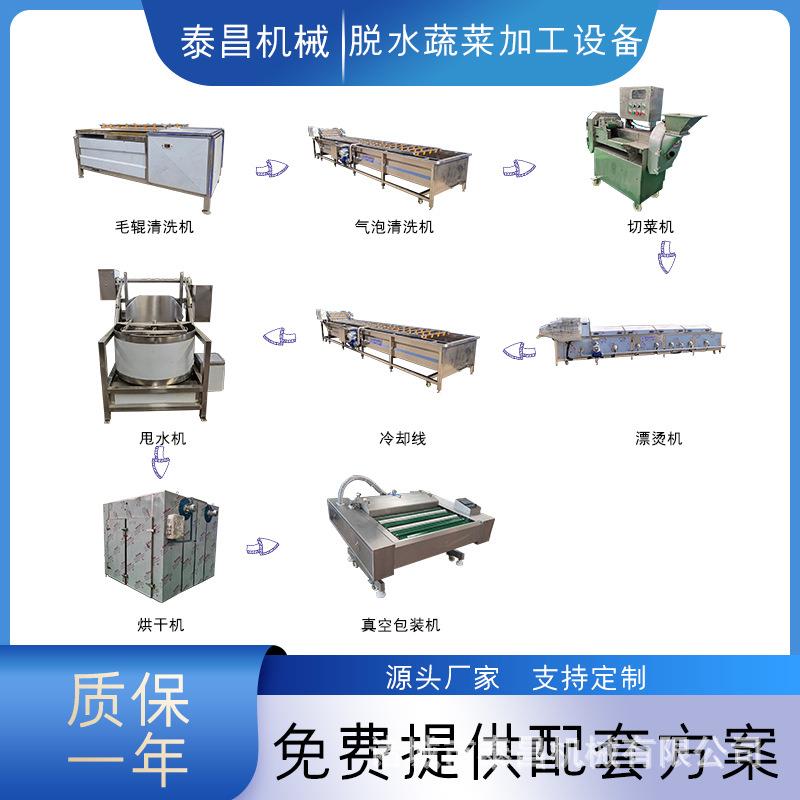 脱水蔬菜加工设备紫薯干香蕉片加工设备红薯土豆片脆枣烘干生产线