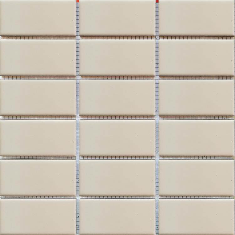 45×95mm外墙砖彩码砖纸皮砖杏白色外墙瓷砖平面釉面砖物业装修图片