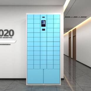 机保管箱存箱放柜学生理收FG纳箱带锁管箱存放箱存放盒钢制文件手
