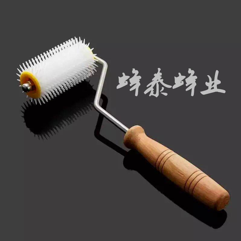 蜂具脱胶器滚轮式采胶器刮胶器采胶板塑料取胶器蜂胶采胶器