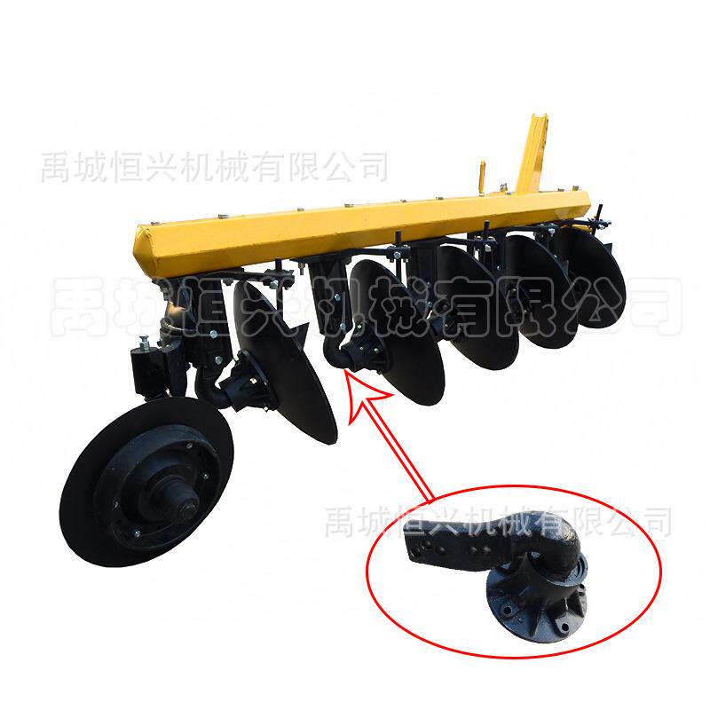 拖拉机3点悬挂小鱼犁圆盘犁fishplough3片圆盘犁耕整机械