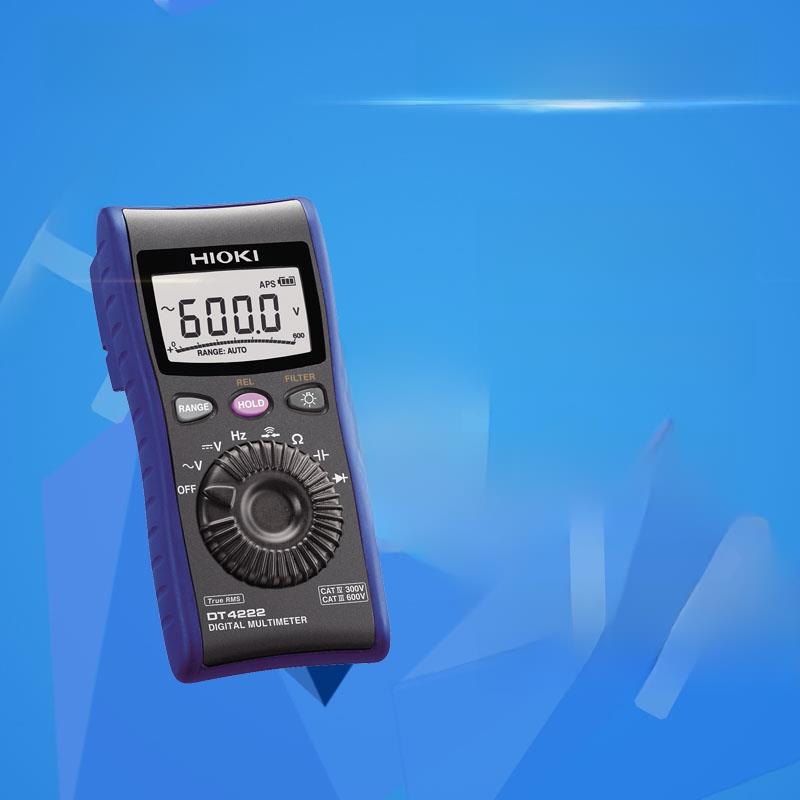 日置万用表hioki DT4222/DT4221数字万用表 便携卡片多用途多用表