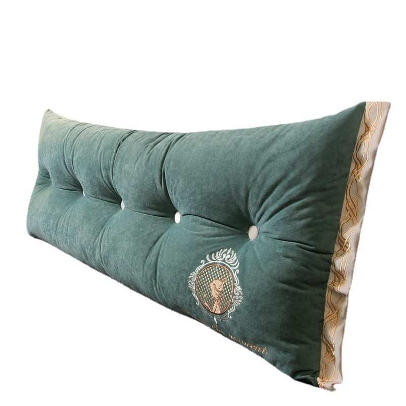 北欧床头靠垫沙发大靠背双人长靠枕卧室床上护腰枕抱枕榻榻米软包