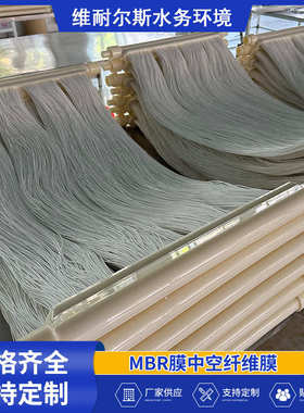 厂家定制mbr膜组件PVDF滤膜不断丝mbr膜帘式滤膜中空纤维MBR膜