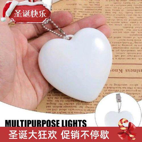 LED Touch Sensor Handbag Light Heart LED Purse Night Light