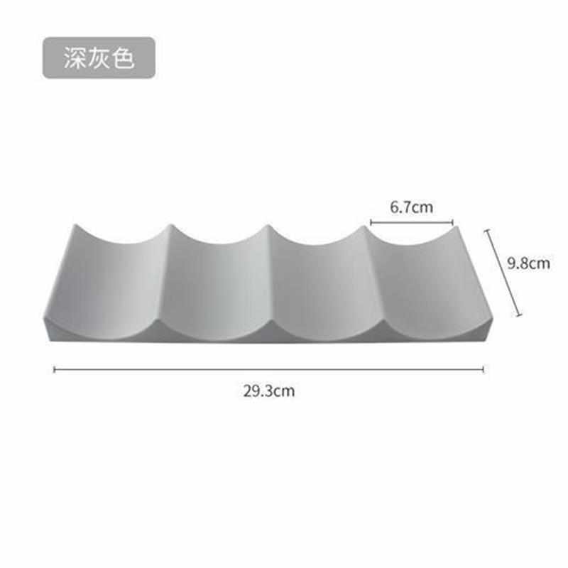 欧式创意红酒架摆件家用塑料波浪形葡萄红酒可乐展示架酒瓶架置物