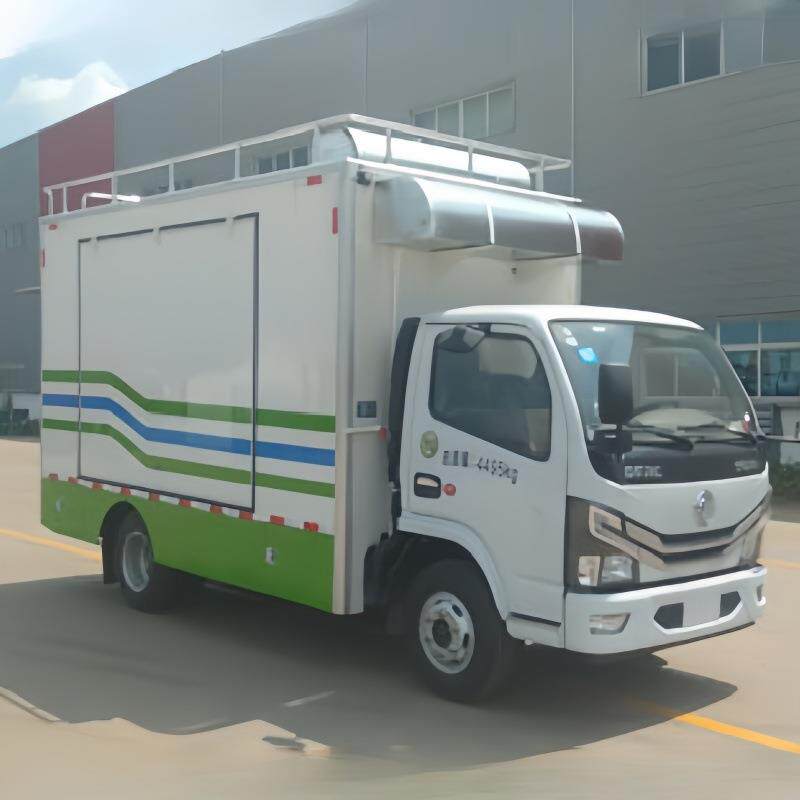 电动移动餐车 餐饮汽车 野外做饭车 多功能保障餐车 四轮移动餐车
