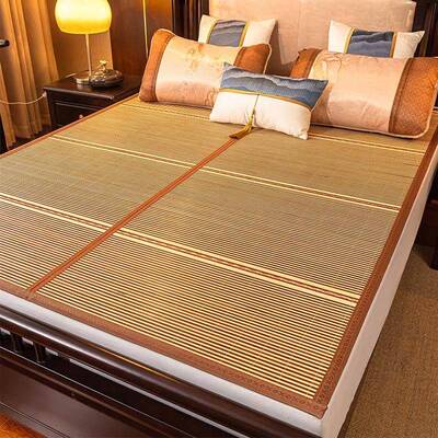 Natural carbonized bamboo mat summer mat bamboo summer naked