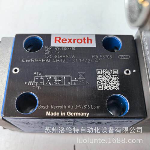 R901382318  4WRPEH6C4B12L-3X/M/24A1 比例阀 / 全新原装