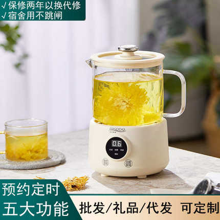 养生壶办公室小型一人用2025新款烧水壶煮茶多功能女士迷你养生杯