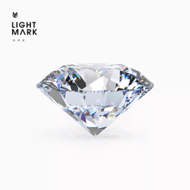 LightMark小白光GIA/IGI裸钻定制1克拉求婚钻戒定制专用