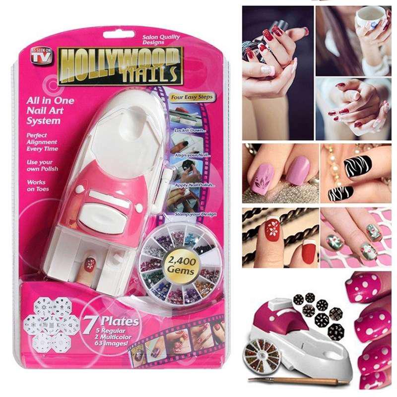 Nail Art Printer Set Perfect pattern Press On Nails Manicure