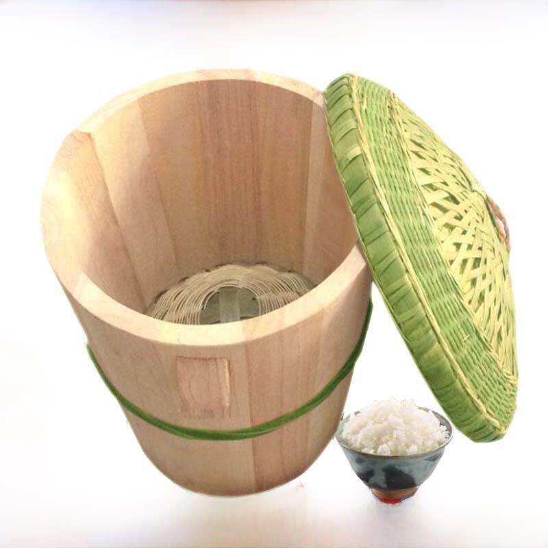 木蒸子四川传统正子香椿树杉树大小号家用竹制笼蒸米饭的木桶甑子
