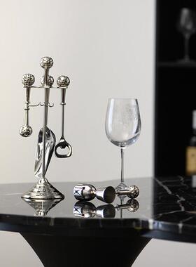 酒具瓶器创意牛起瓶器样柜板开间酒餐桌骨厨房吧台OPD酒吧摆件装