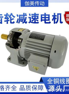 G系列齿轮减速机卧式小金刚交流齿轮电机400W变速马达厂家