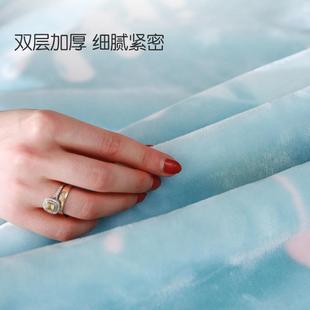 025新2款 毯 童风毯防儿毯童云毯双层UFX加厚秋冬季