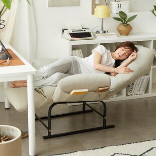 椅懒人躺椅午叠休椅办公午睡两用电脑174椅折沙发家用椅休闲椅子